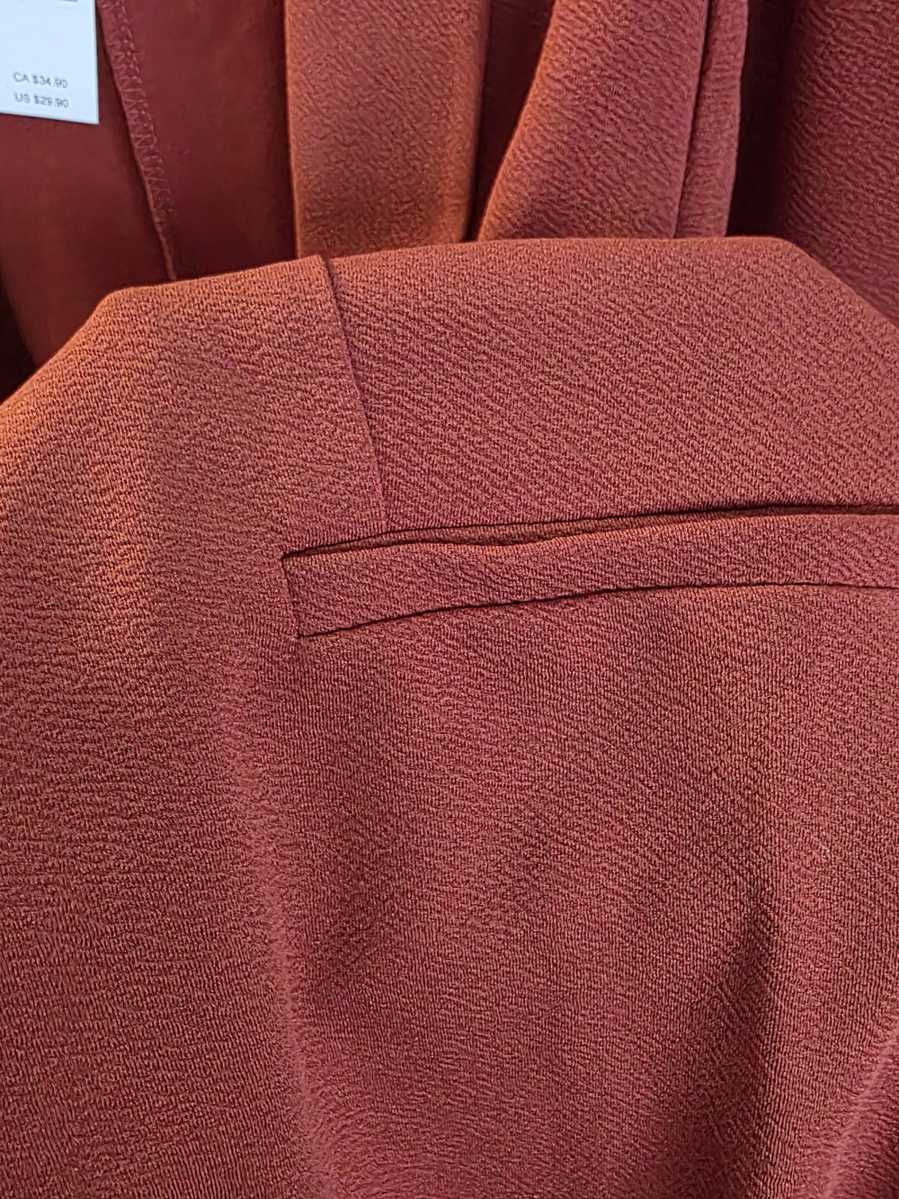 Maurices Open-Front Blazer in Rust - Picture 5 of 10